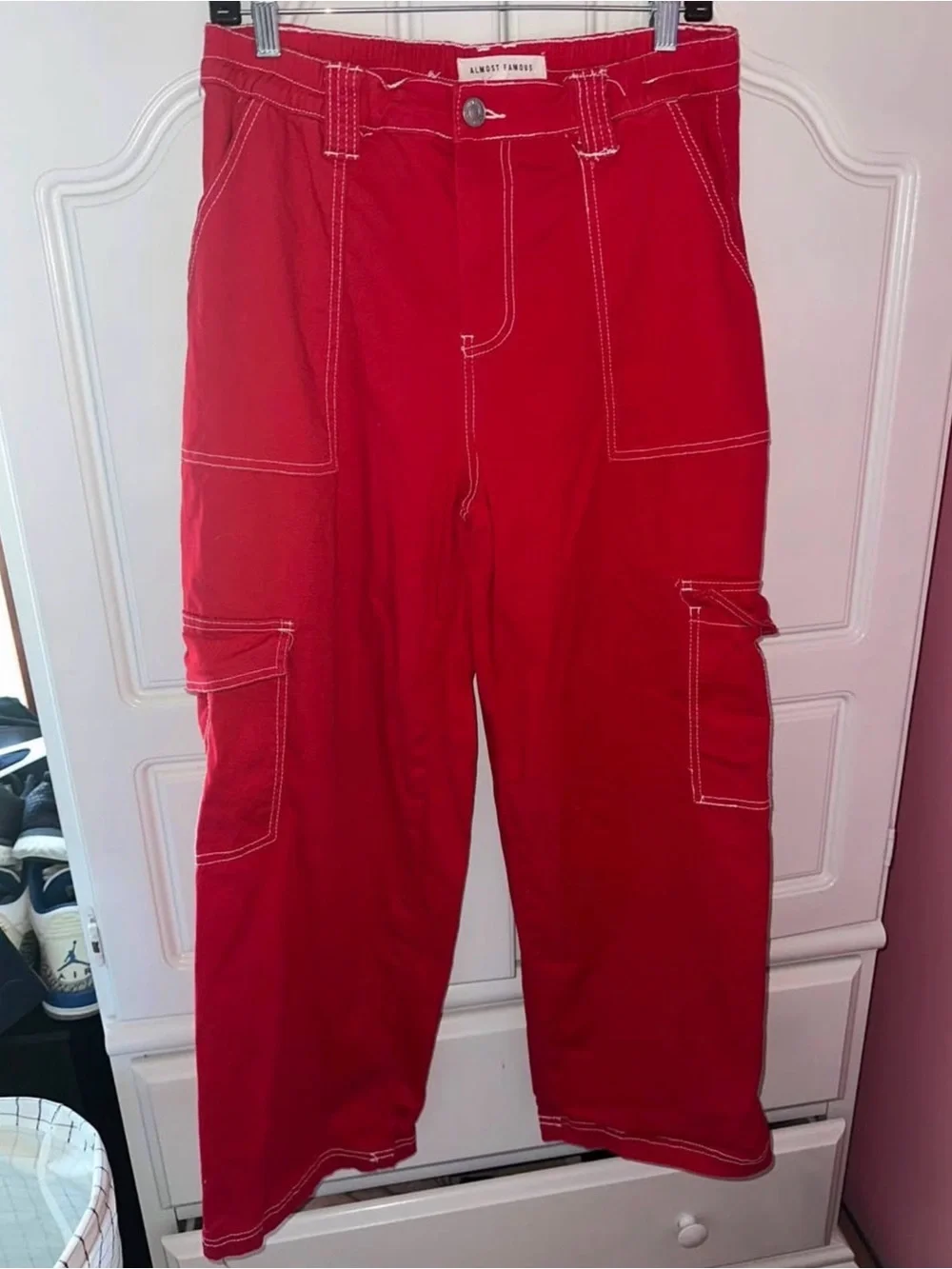 Almost Famous red Skater Cargo Pants (Size XL)